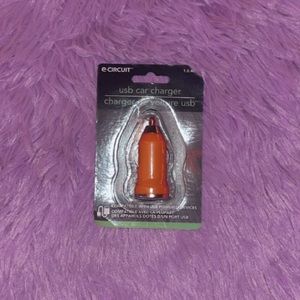 Orange USB Car Charger